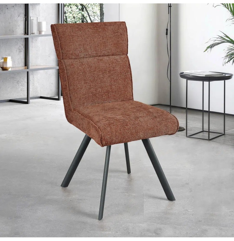 Chaise Asia | Pieds Bois ou Métal – 7 Coloris
