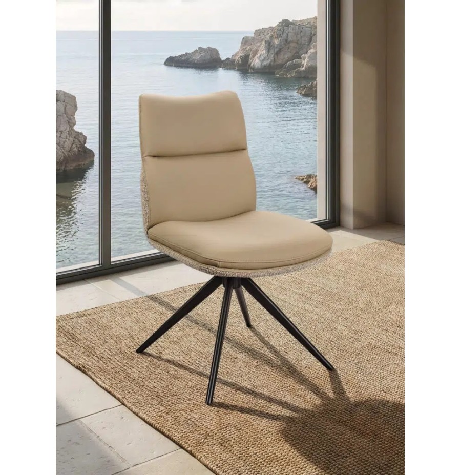 Chaise EVE en cuir | Design & Confort Chaise EVE en cuir | Design & Confort