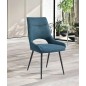 Chaise Silène en tissu | 4 coloris & confort