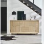 Enfilade 3 Portes Rivage | Chêne - 195 cm