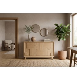 Enfilade 3 Portes Rivage | Chêne – 170 cm