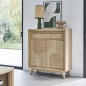 Bibus 2 Portes Rivage en Chêne | Meuble de Rangement