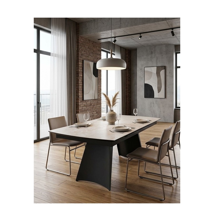 Table Athena 170 cm en Céramique Extensible | 255 cm Table Athena 170 cm en Céramique Extensible | 255 cm