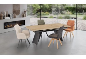 Table Athéna 200 cm en Céramique Extensible | 295 cm