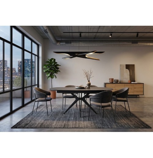 Table Némésis 160 cm en Céramique Extensible | 240 cm