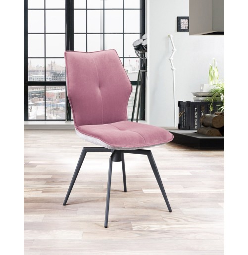 Chaise Phanes Pivotante 360° en Velours | 6 Coloris