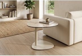 Table de salon Lagos en céramique | Design contemporain