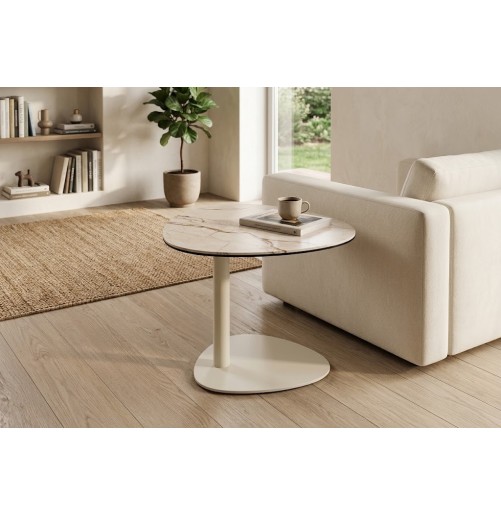 Table de salon Lagos en céramique | Design contemporain