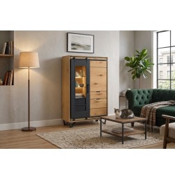 Vitrine 3 portes Sunset – 110 cm