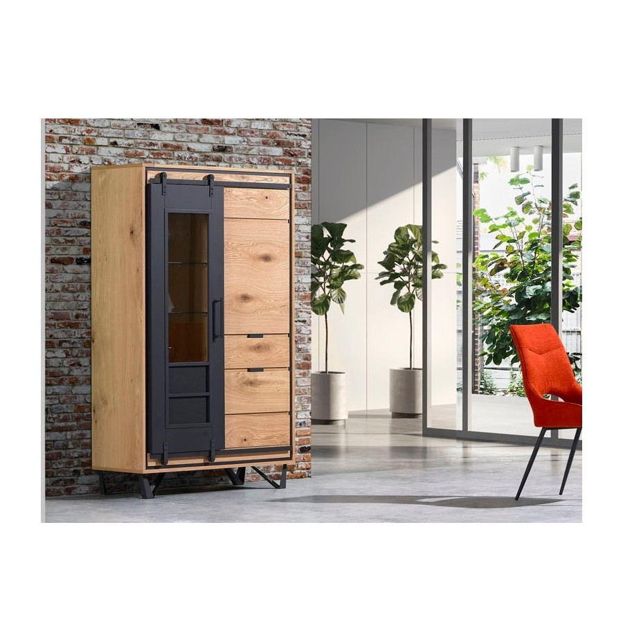 Vitrine 3 portes Sunset – 110 cm Vitrine 3 portes Sunset – 110 cm