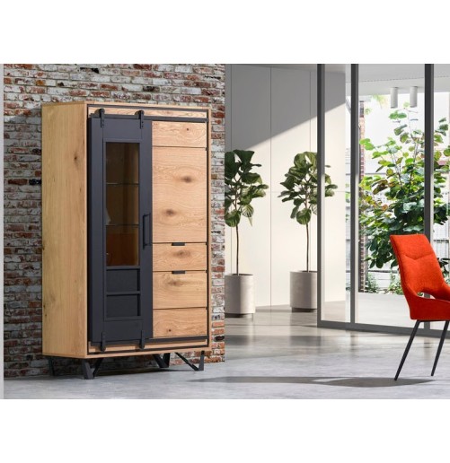 Vitrine 3 portes Sunset – 110 cm