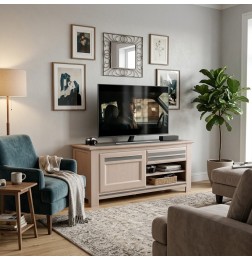 Meuble TV-Hifi Malaga | 125 cm
