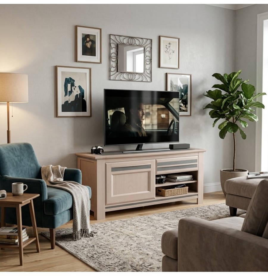 Meuble TV-Hifi Malaga | 125 cm Meuble TV-Hifi Malaga | 125 cm