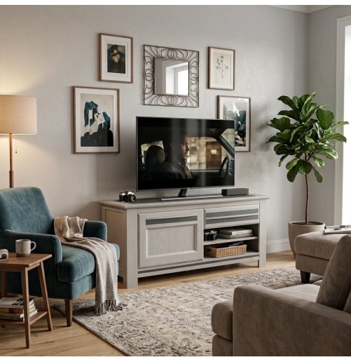 Meuble TV-Hifi Malaga | 155 cm