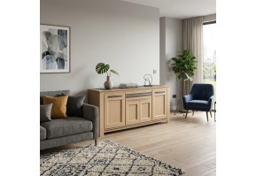 Enfilade 4 portes + 1 tiroir Malaga |230 cm