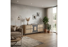 Enfilade 4 portes Omega | 230 cm